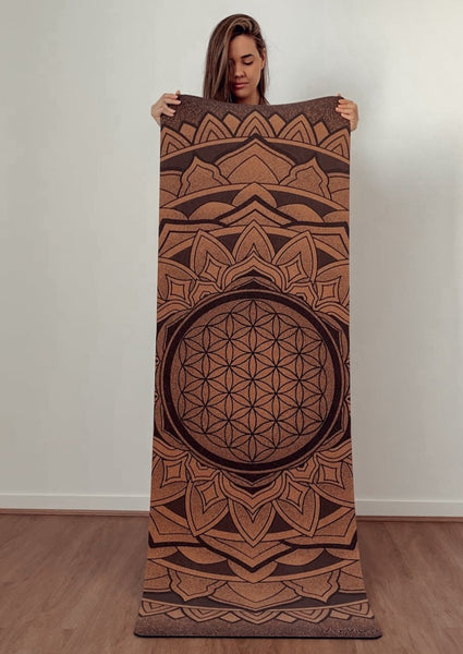Extra-Thick Cork Yoga Mat | Peaceful Balance Mat | 7 mm