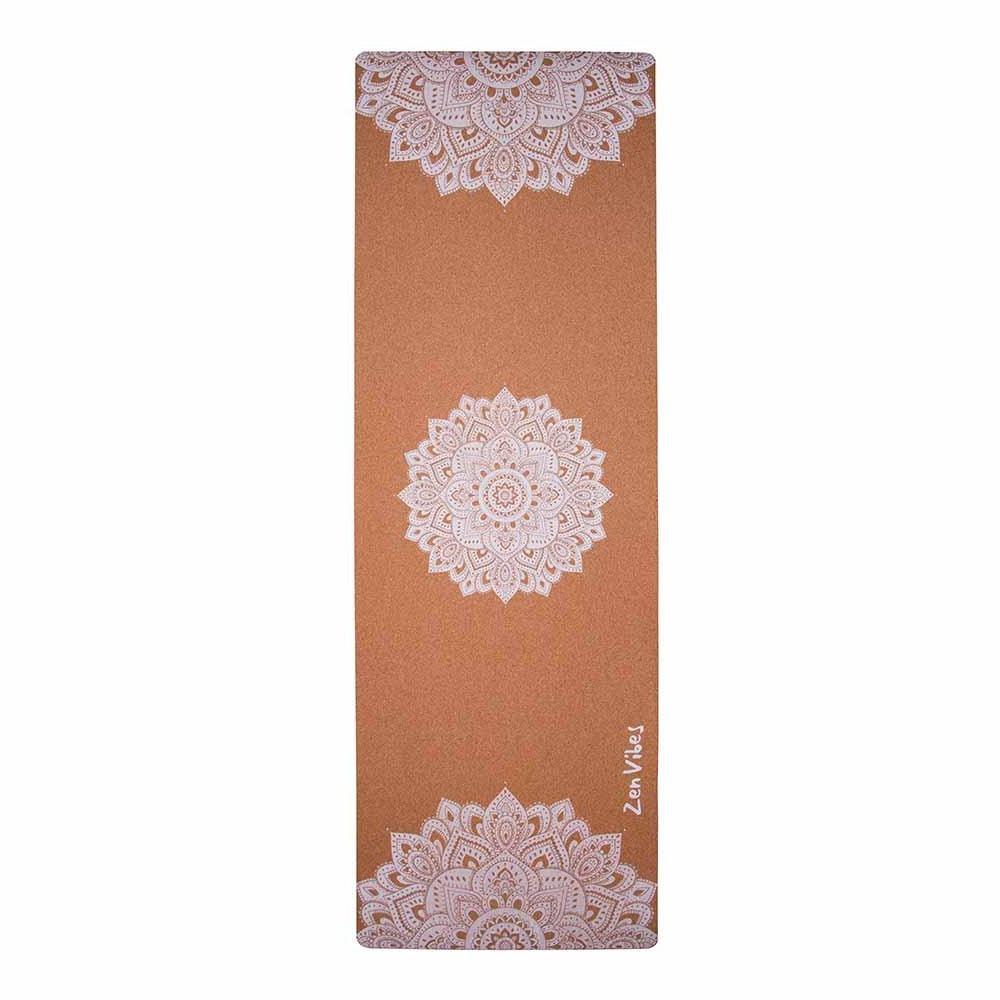 Mandala White Printed Yoga Mat  Buy Online 4.5mm Fitness Mat